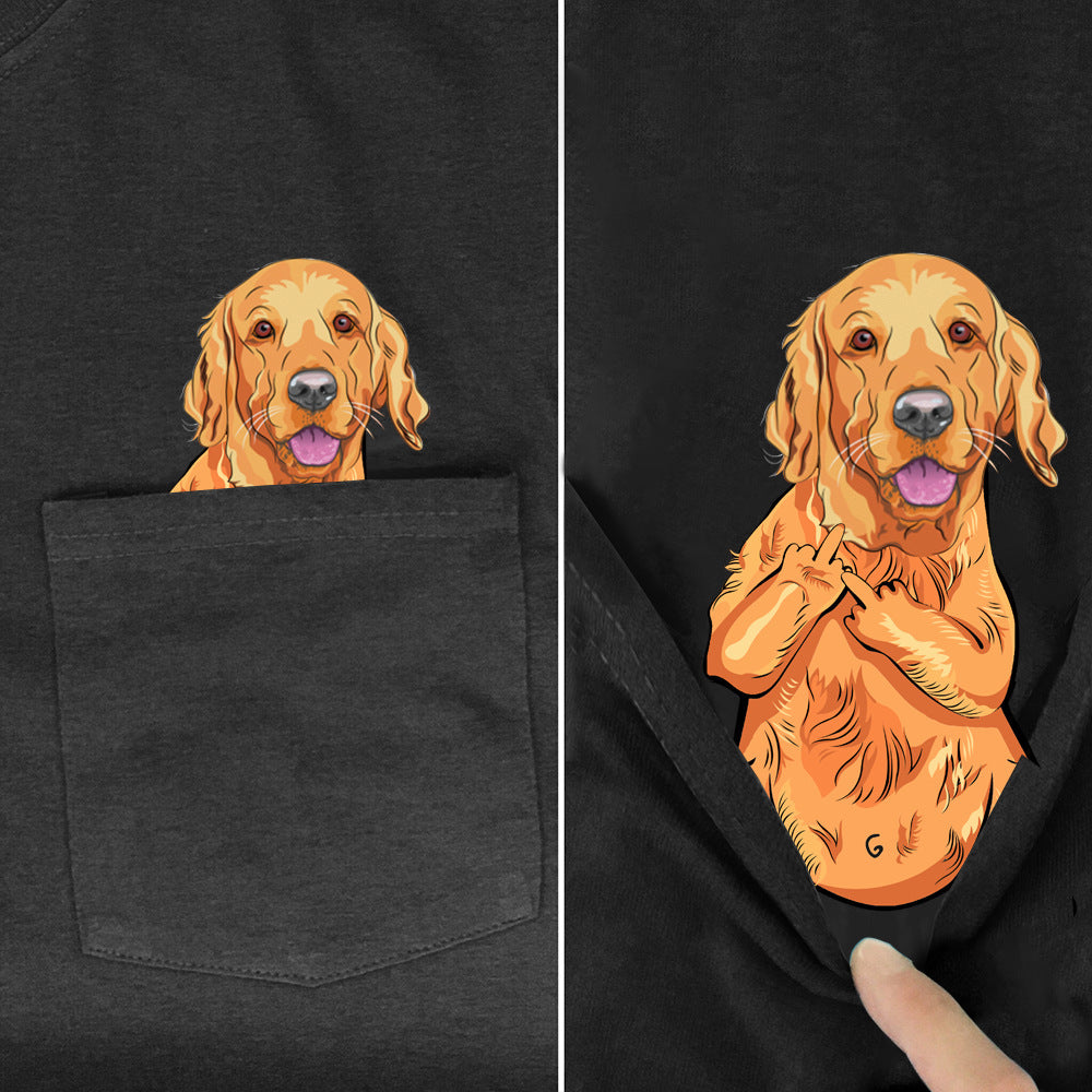 2D printed Shar Pei T-shirt