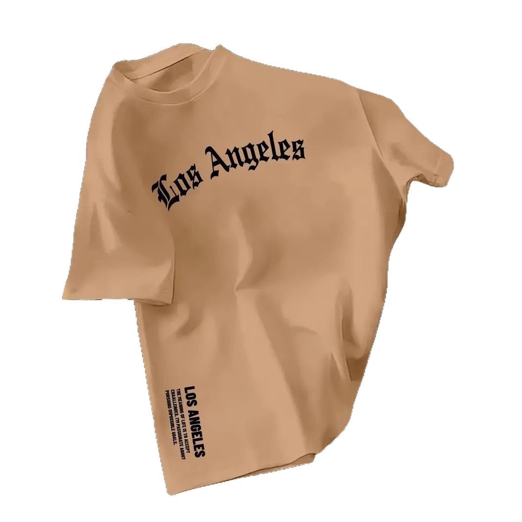 Printed T-shirt European And American Plus Size Casual Short-sleeved Top